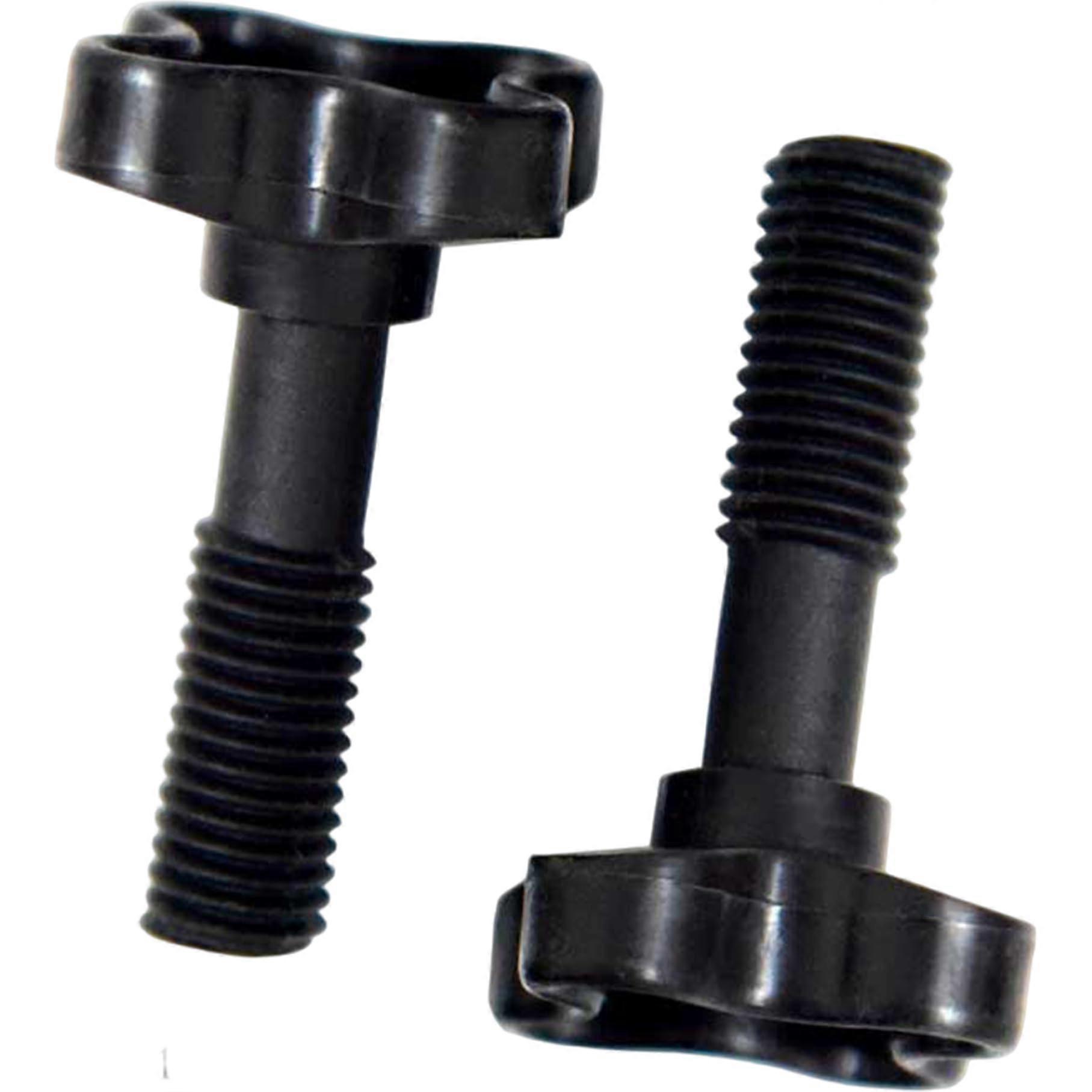 1 Pair Plastic Screws for Patio Swing Canopy Replacement Black Plastic Screws for Swing Canopy in Garden, Porch More, Outdoor with