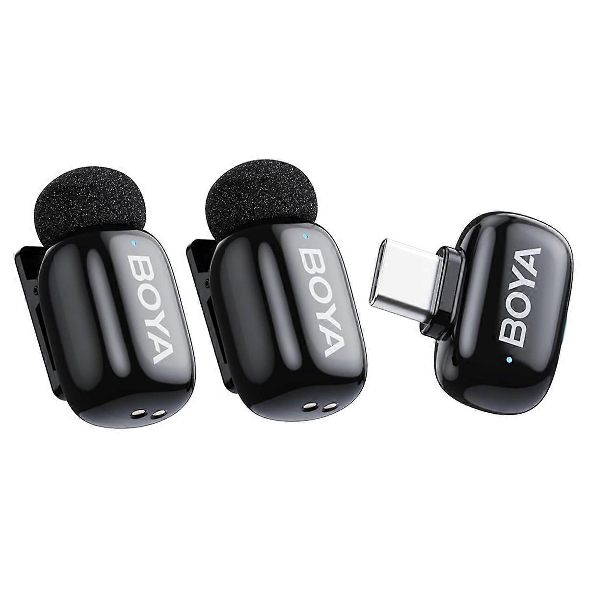 Mini microphone cravate sans fil, changeur de voix AI
