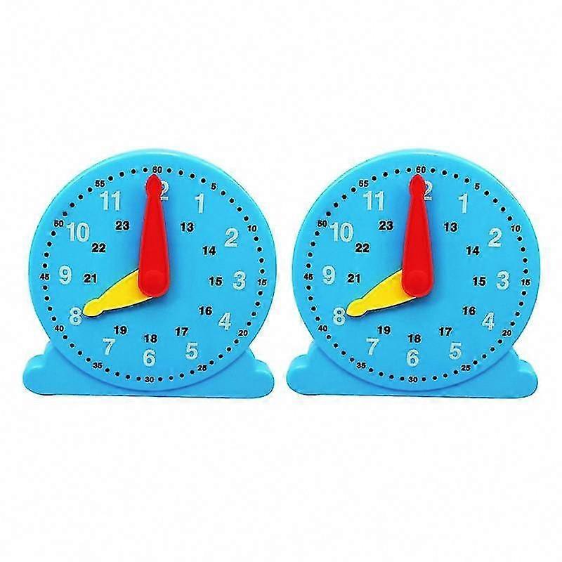 Educational Plastic Clock Toy for Kids Learning Time
