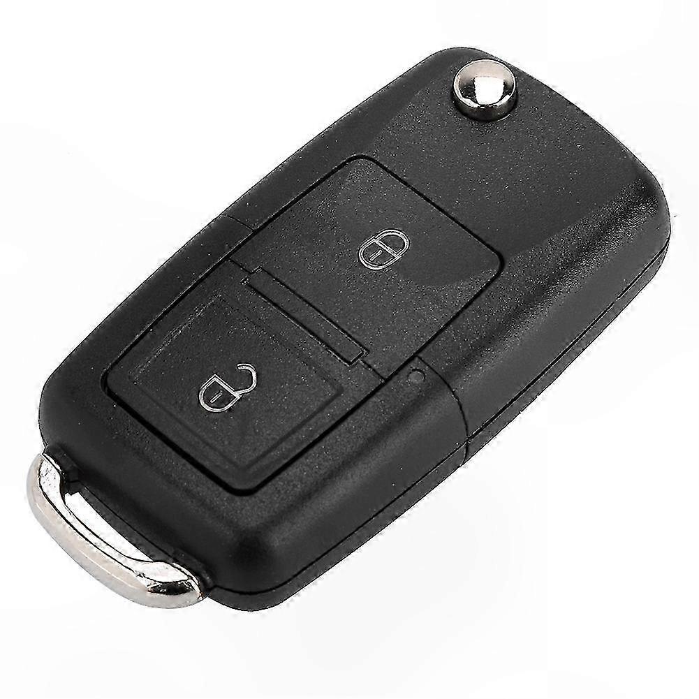 Universal Remote Key Fob Case Shell Cover for Flip 2 Button Car Keys
