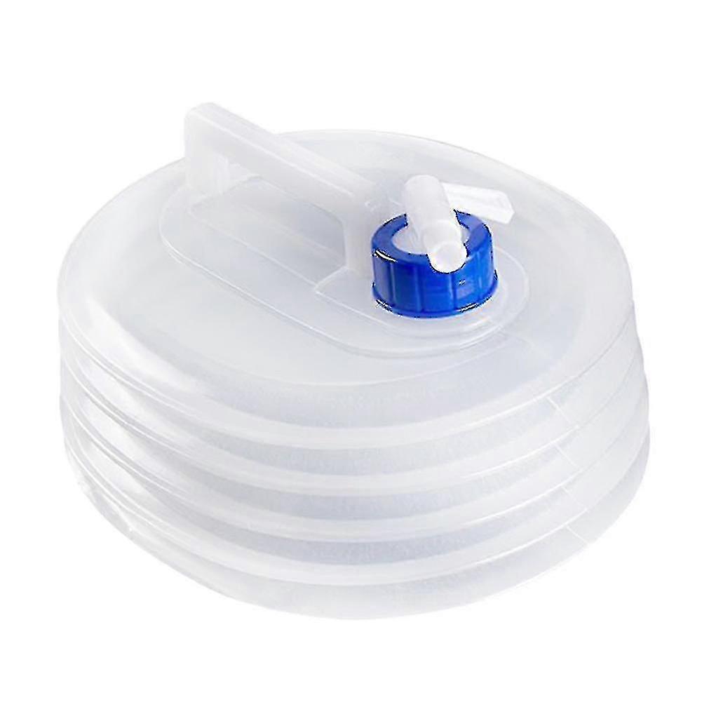 Folding Water Carrier Bag - Shrink Bucket PE Container for Outdoor & Car Use