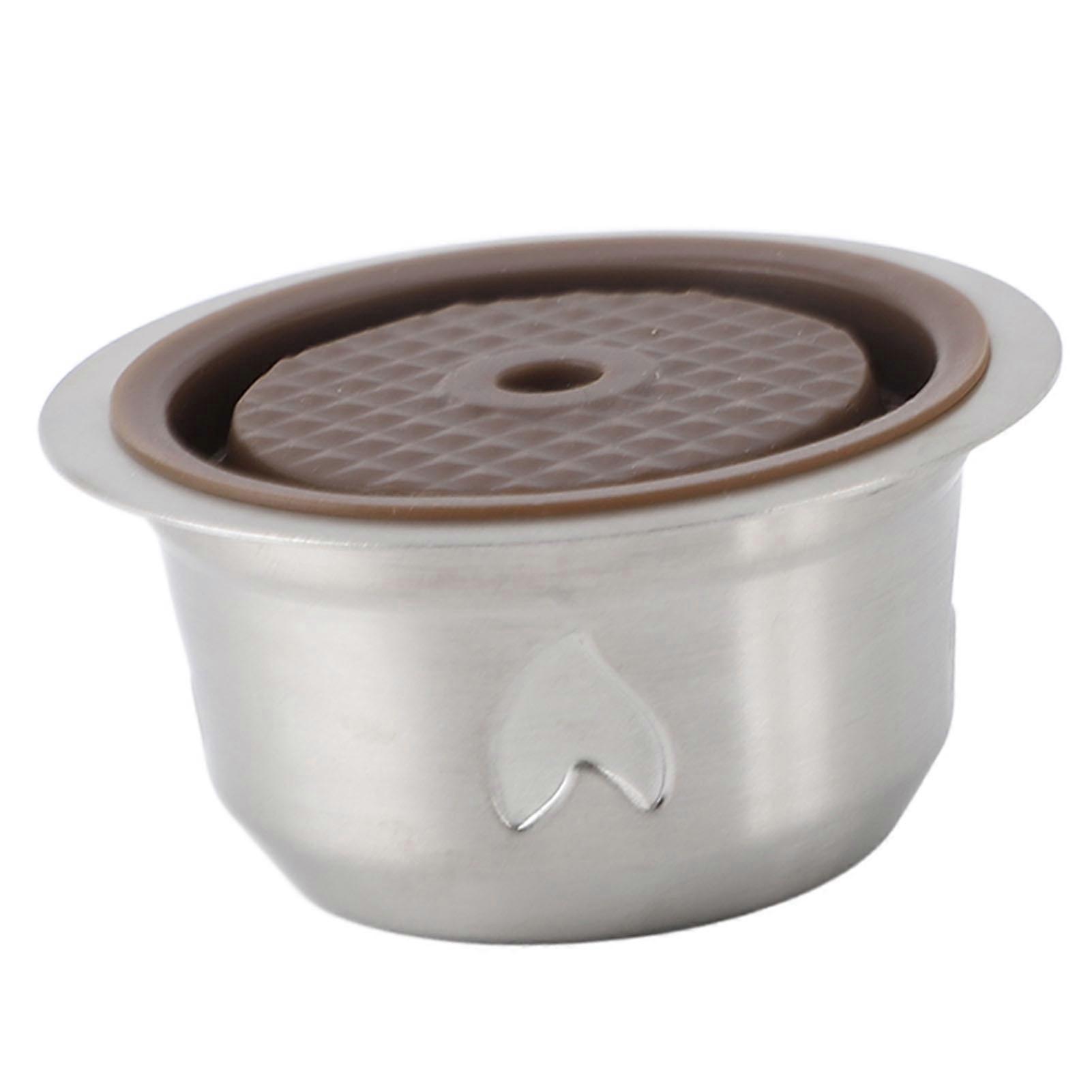 Reusable Stainless Steel Coffee Capsule 230ml Refillable Pod