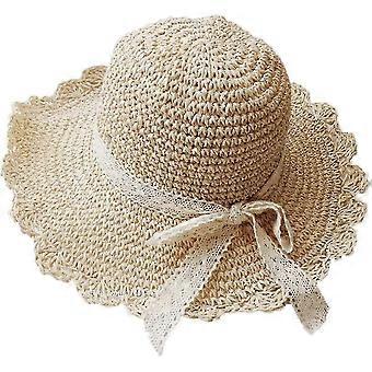 Summer Straw Hat Women's Hat Foldable Fisherman's Hat Sun Hat Beach Hat Summer Hat Women's Uv Protection Hat Outdoor Hat With Wide Brim (beige)