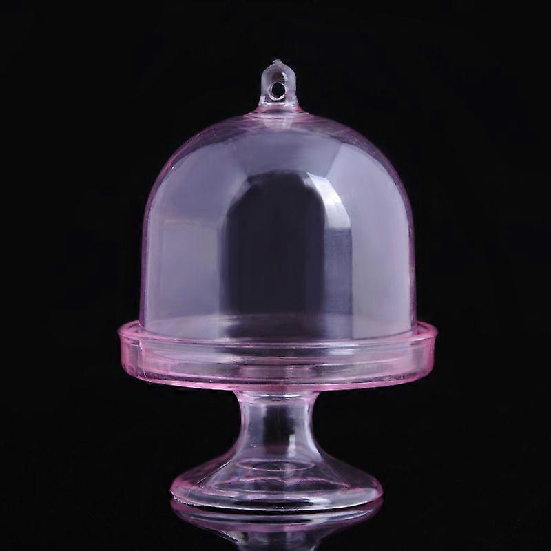 Tray type transparent candy box plastic box wedding creative wedding candy box birthday party dessert box