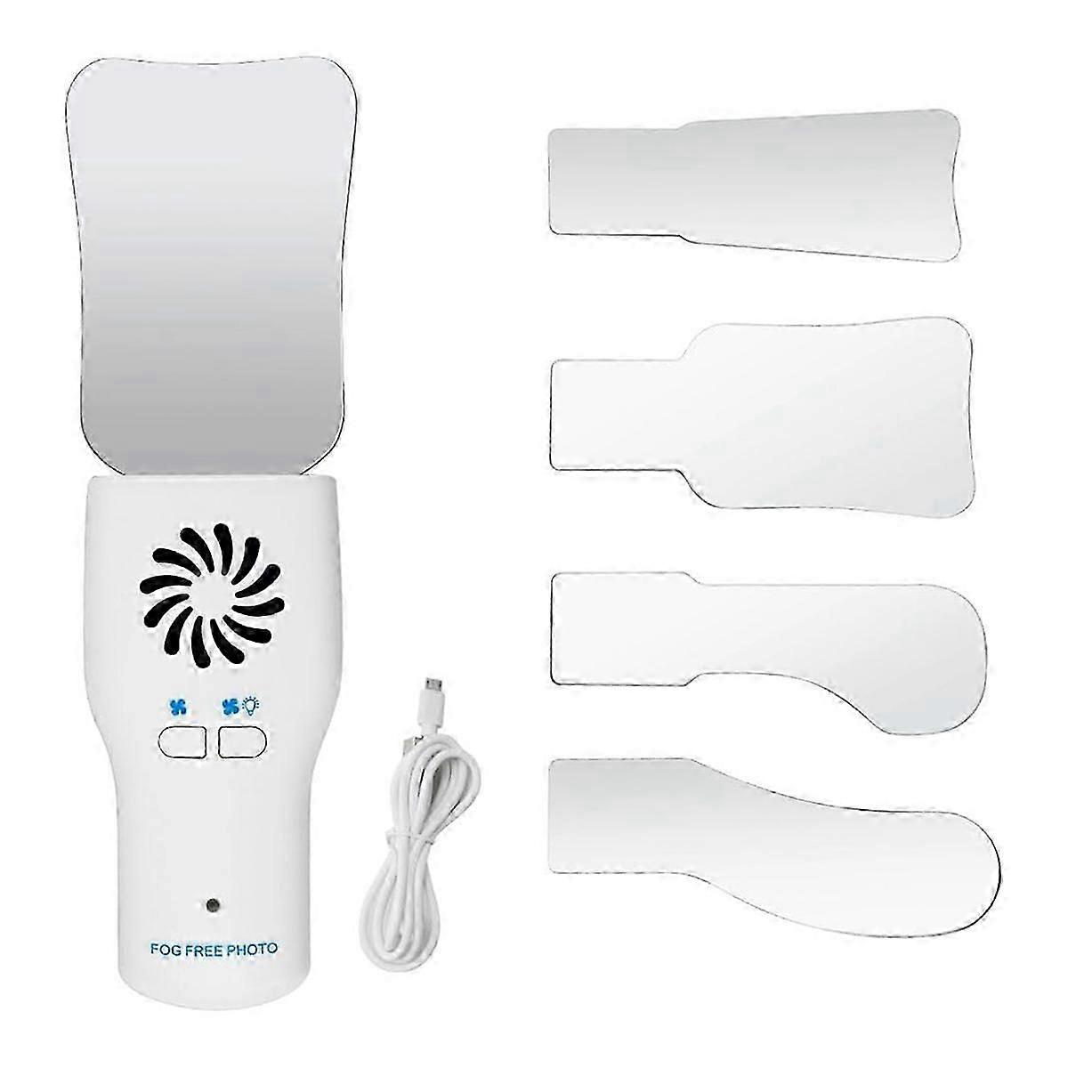 Hammaspeilisarja LED-valolla intraoraaliseen valokuvaukseen