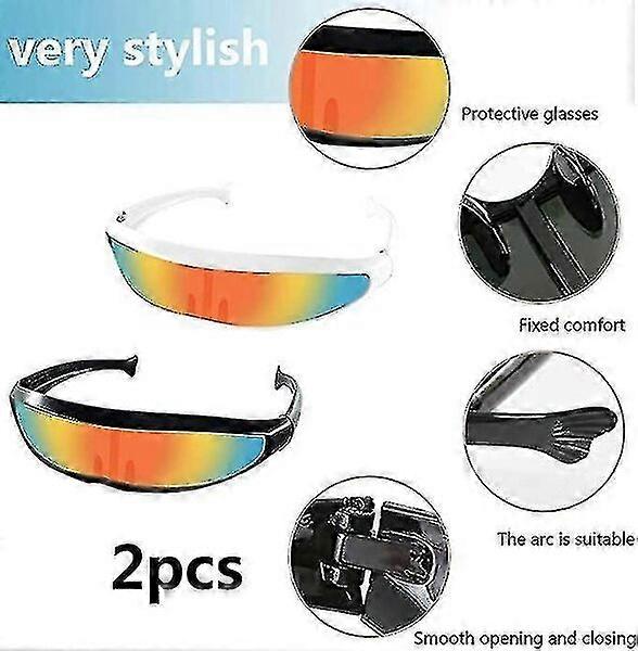 Space glasses, 2 pairs, suitable for multiple occasions and very practical