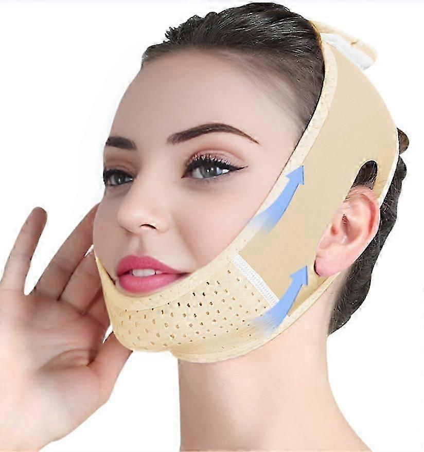 Double Chin Eliminator with Chin Strap for Sagging Prevention