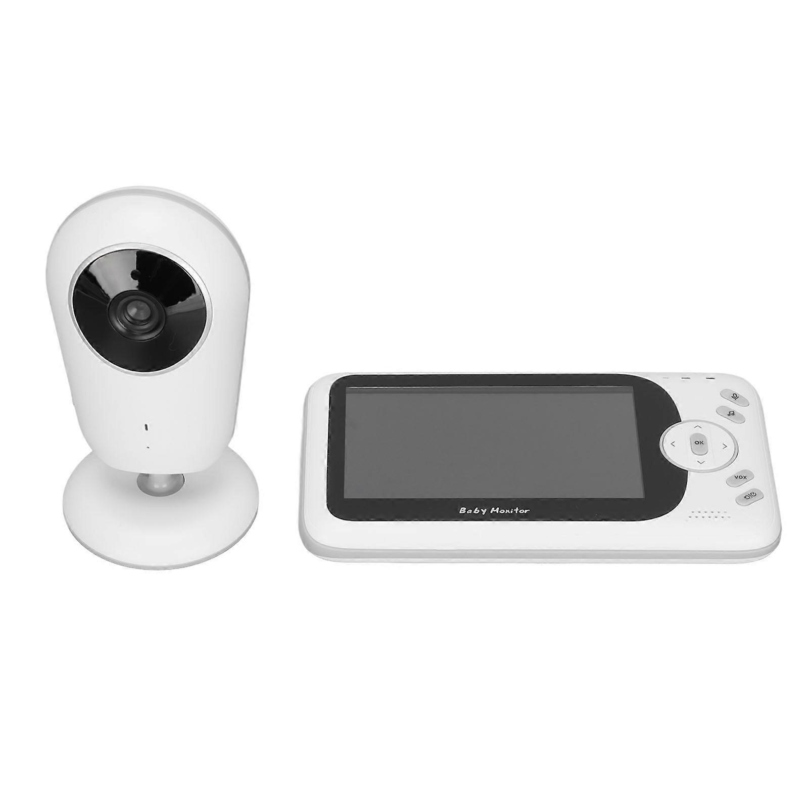 4.3in Video Baby Monitor with Camera, 1760mAh Battery, EU Plug