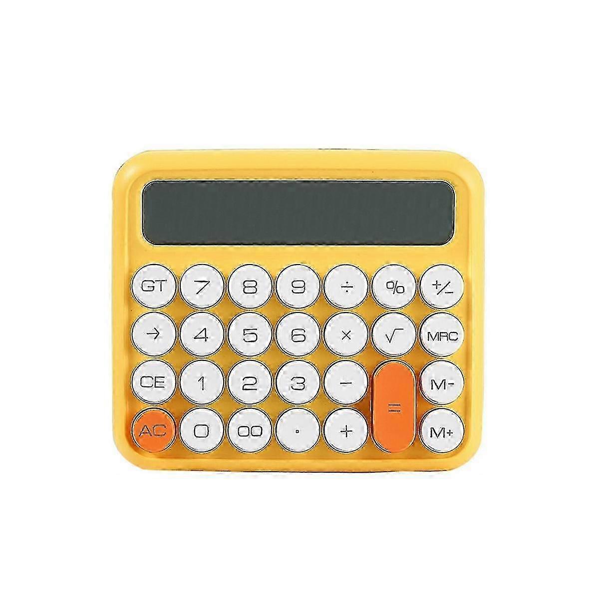 Calculator 12 Digits Square Shape Calculator with Big LCD Screen for Office and School Portable Use