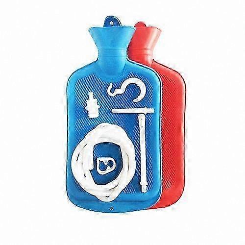 Enema Kit with Bag, Tubing, and Douche for Home Use Adult Cleansing Solution Shower Bottle Set