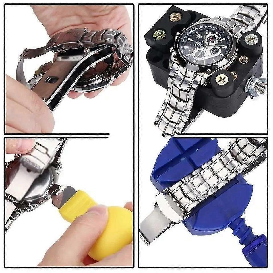 Clock Tool Kit for Clock Repair Battery Replacement Case Opener