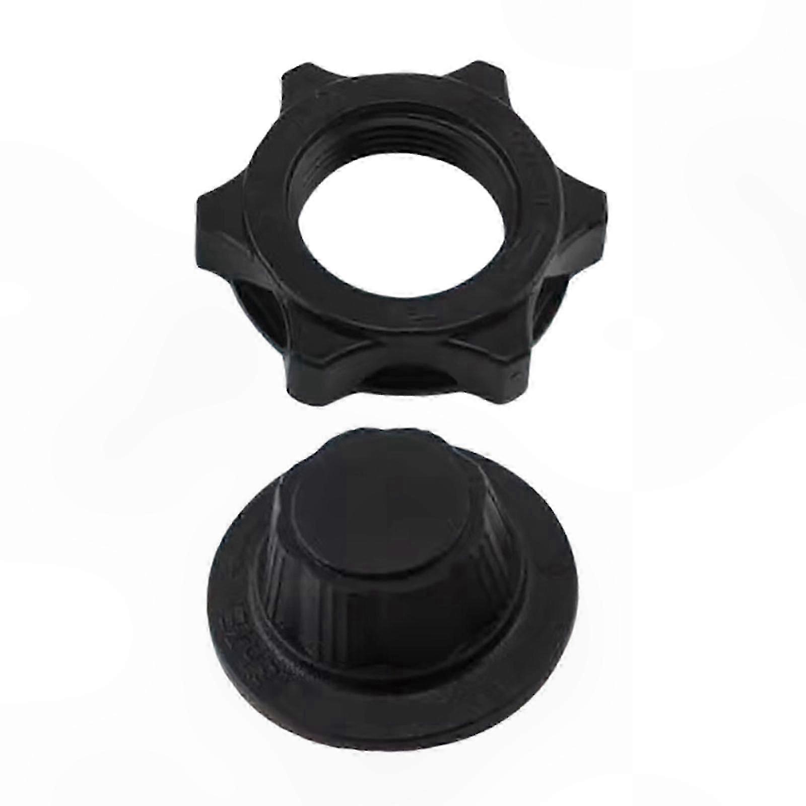 White ABS Fan Repair Kit with Stability Screws and Lock Nuts for DIY Enthusiasts