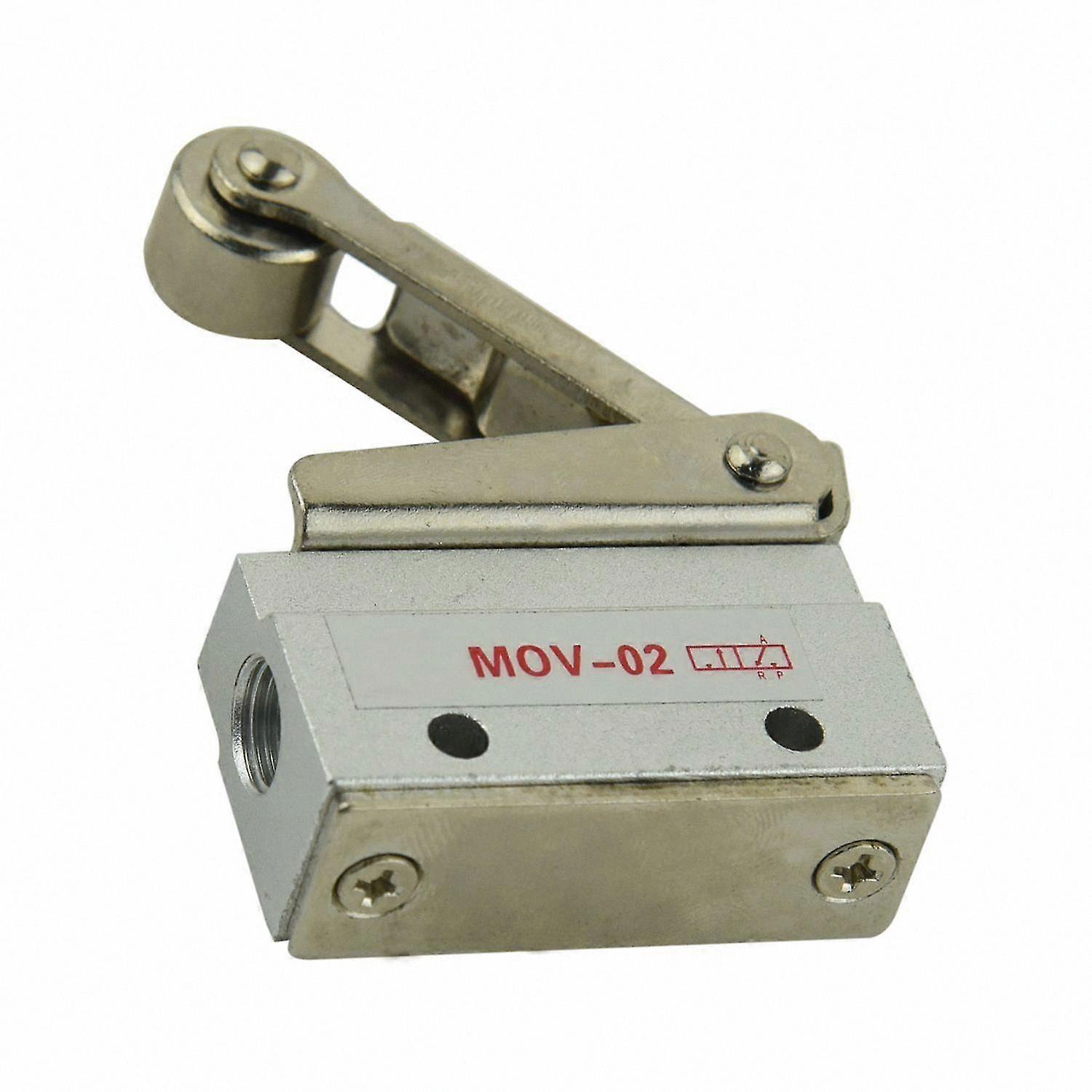 8.5mm 2-Position 3-Way Roller Lever Mechanical Valve for Pneumatic Systems