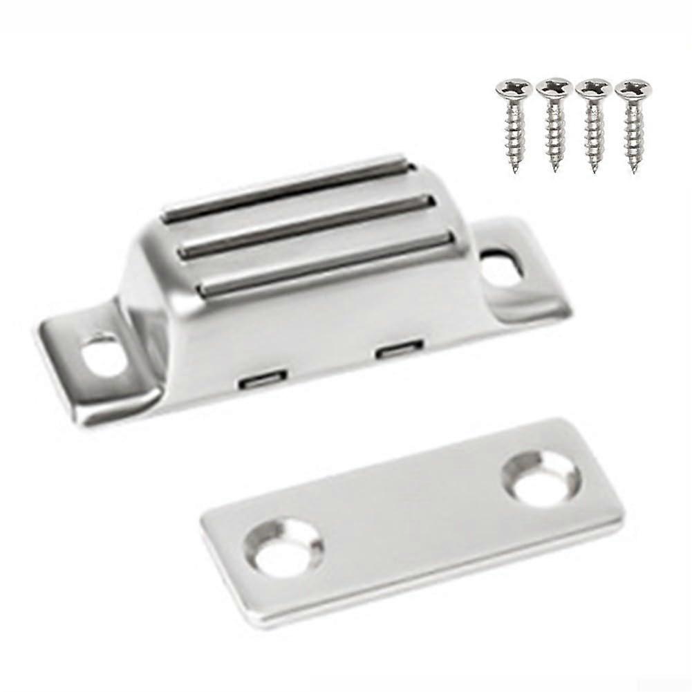 Magnetic Suction Lock for Sliding and Cabinet Doors - Stainless Steel CT50D, Secure Locking Mechanism, Durable Design