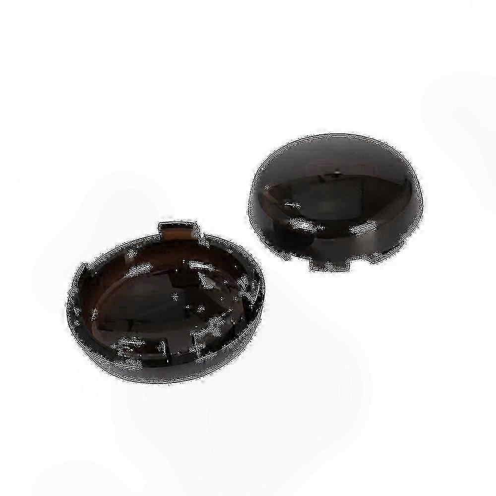 Turn Signal Lens for Dyna Models - 2 Pieces in Black, Smoke, Orange, or Red for UK Vehicles