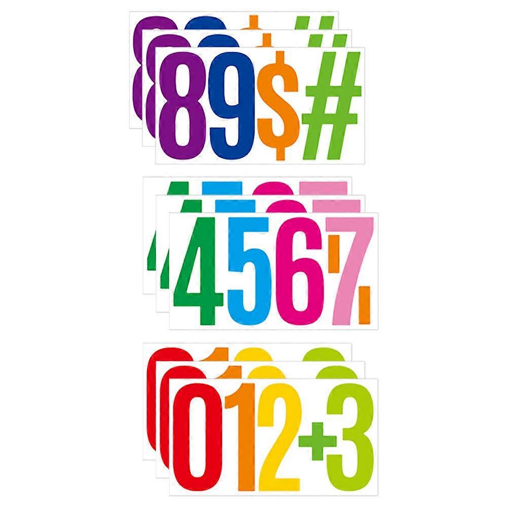 Number Sticker Mailbox Numbers Stickers for Mailbox 3Sets Vinyl Waterproof