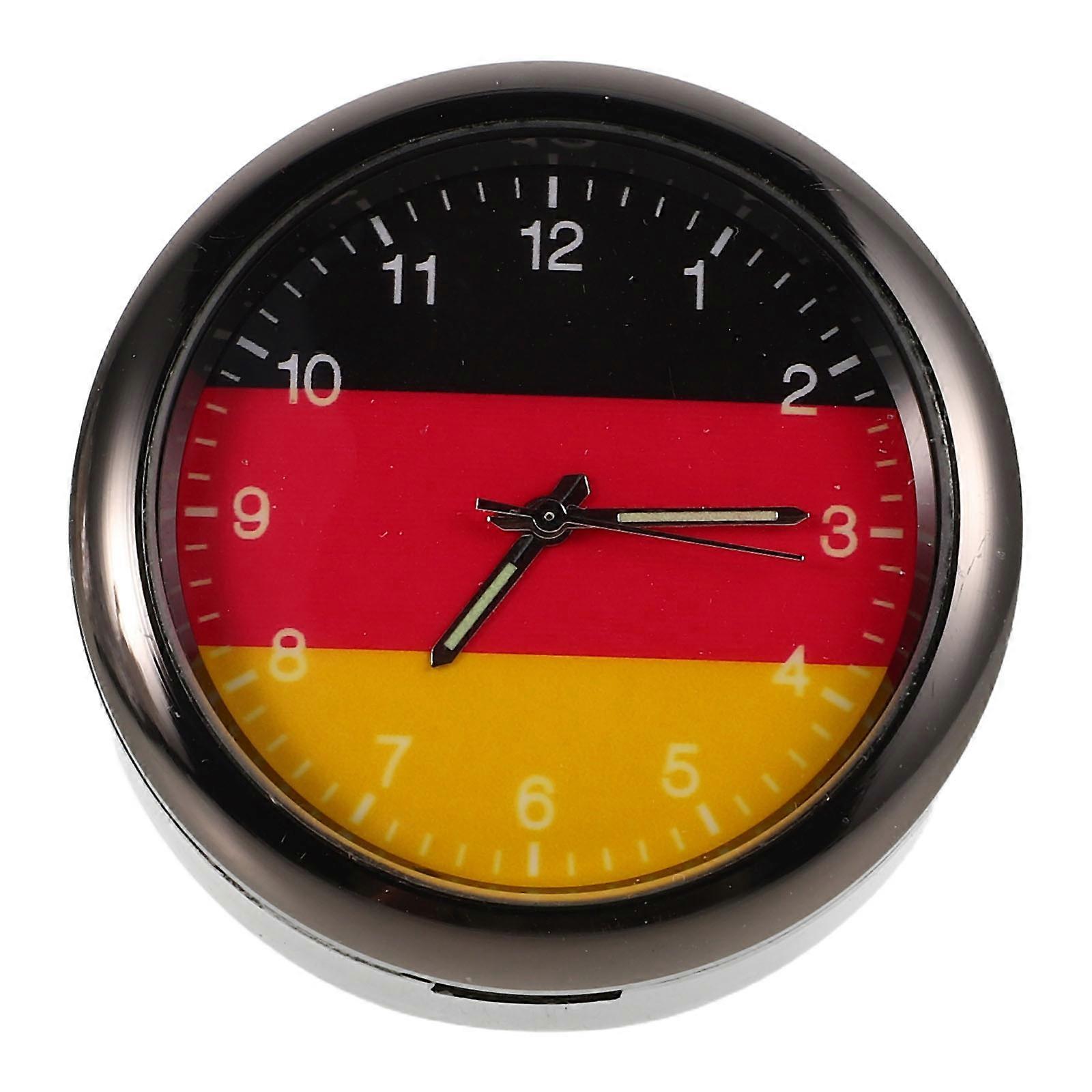 Motorcycle Clock Mini Luminous Car Quartz Clock for Car Use
