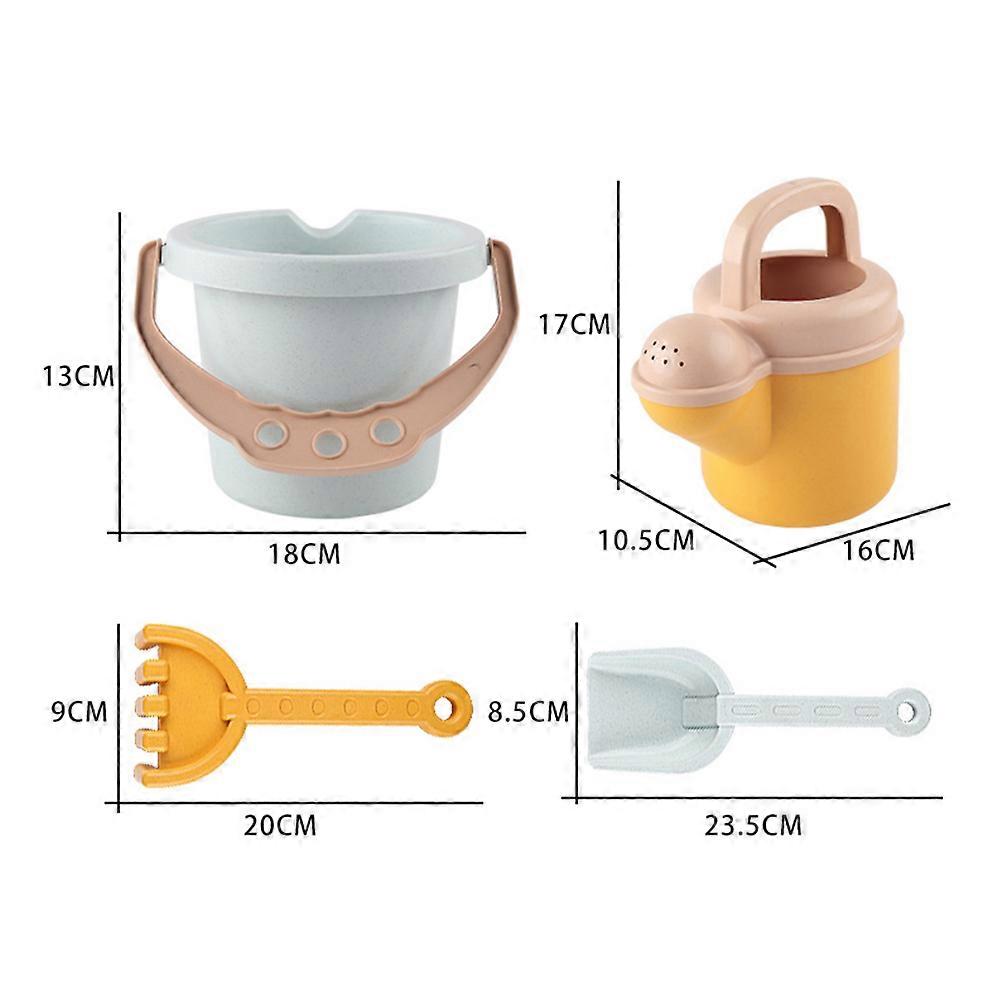 Assorted Color 1 Set of Toddler Beach Toys Sand Bucket Kit for Children Outdoor Activities Perfect for Summer Excursions