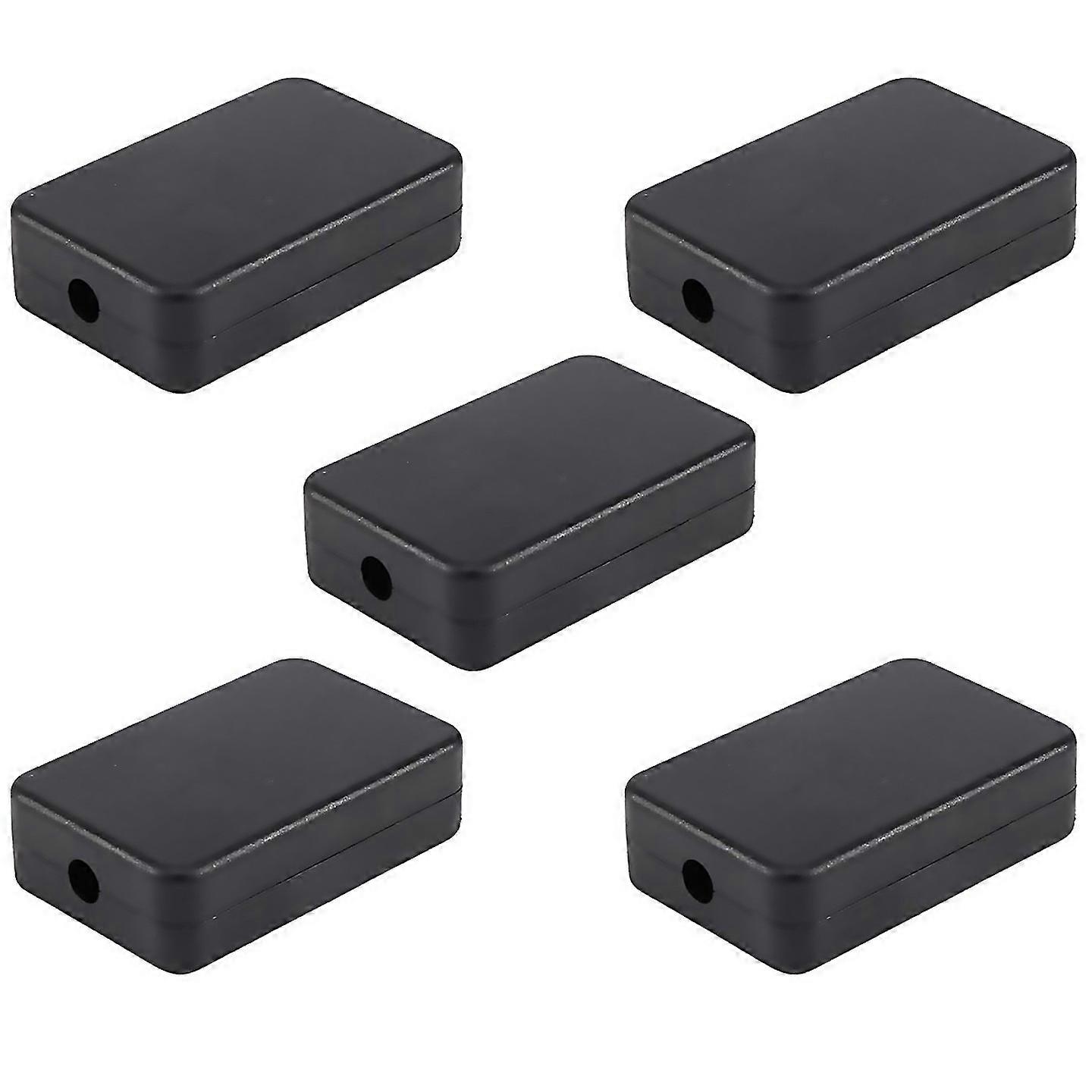 For 5pcs Waterproof Plastic Electric Project Case Junction Box 55x35x15mm