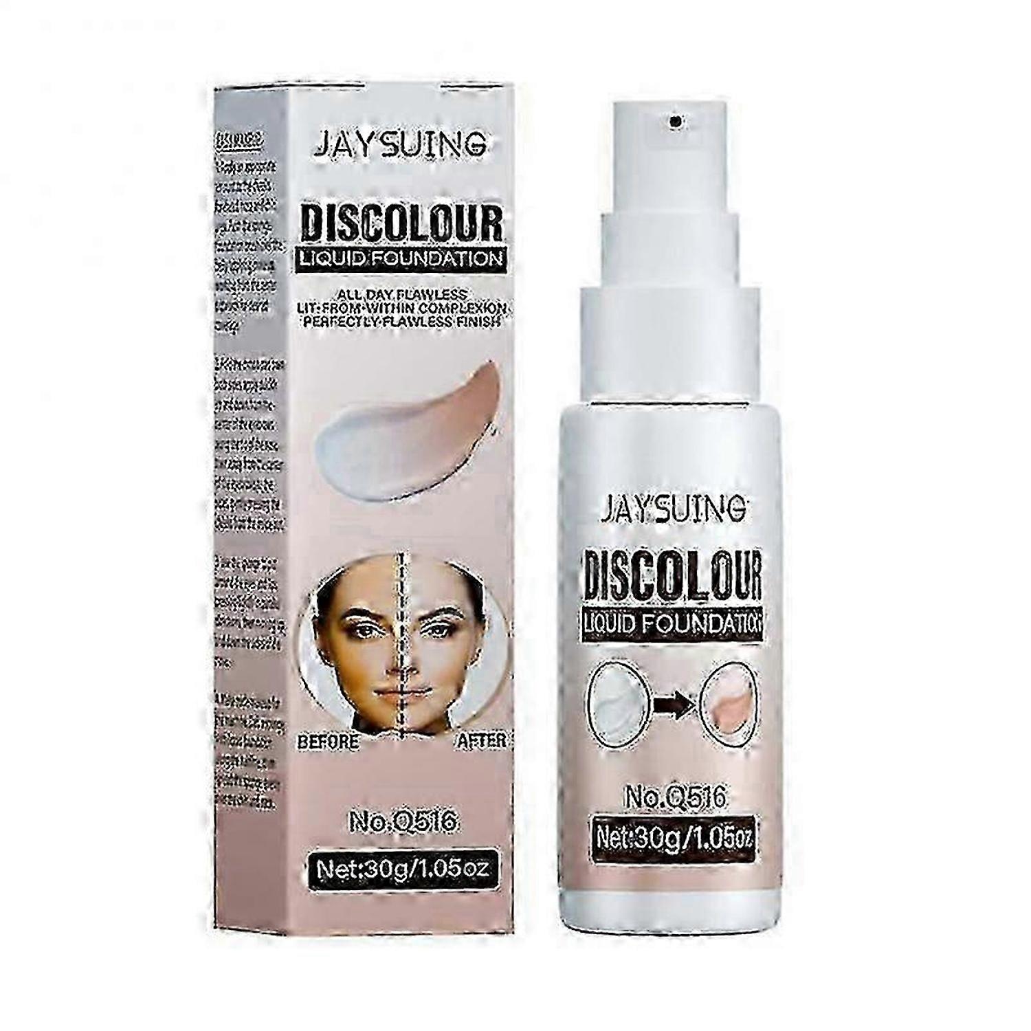 Changing Face Foundation Matte Temperature Change Foundation Long-lasting Waterproof