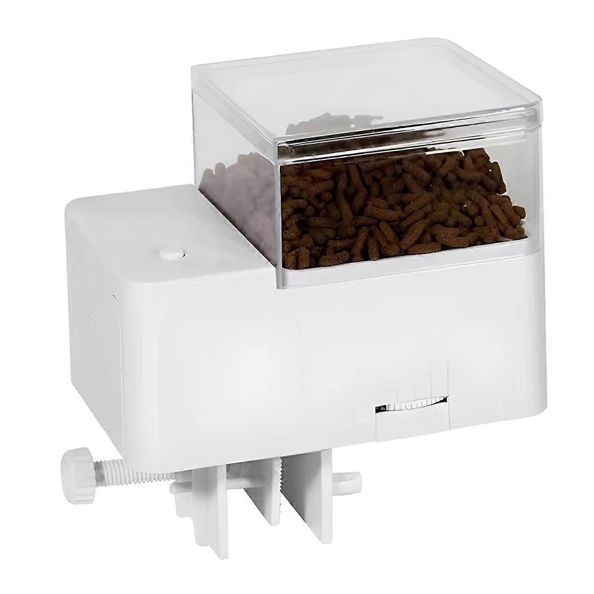 Automatic Fish Feeder/Intelligent Feeder,4-Speed Timer,Maximum Support for 12MM Fish Food,Suitable