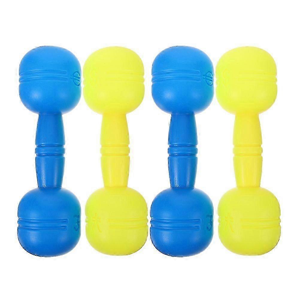 2 Pairs of Exercising Kids Weights Small Kids Dumbbells Interactive Children Weights Children Accessory