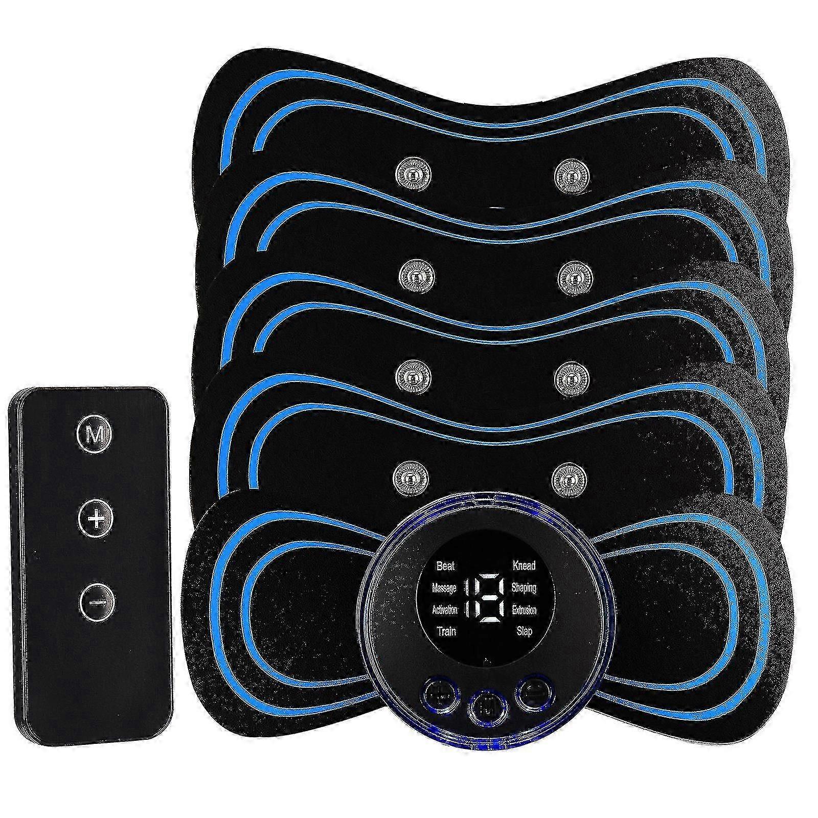 ポータブル電動ネックバックマッサージャー Ems 頸部マッサージパッチ緩和痛み