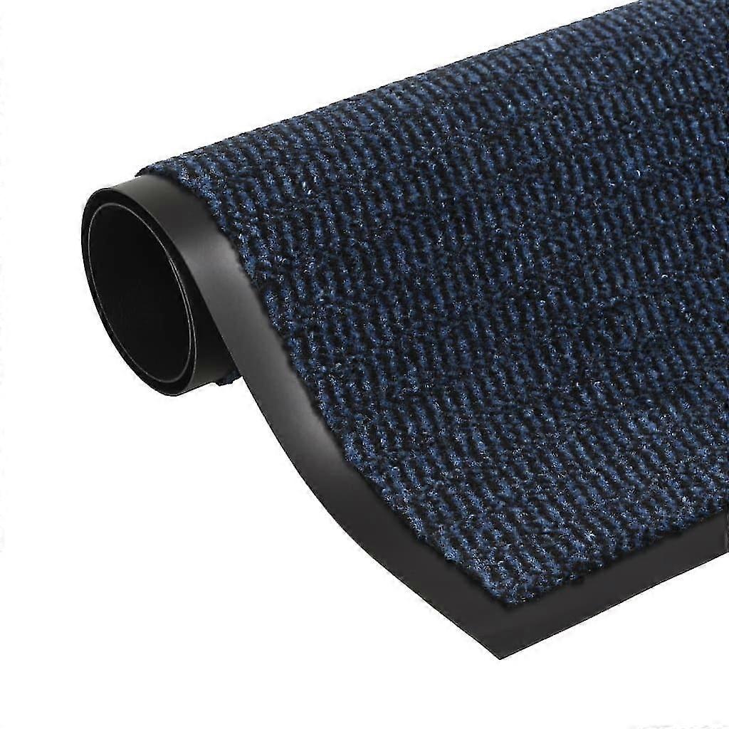 Dust Control Mat Rectangular Tufted 40x60 Cm Blue