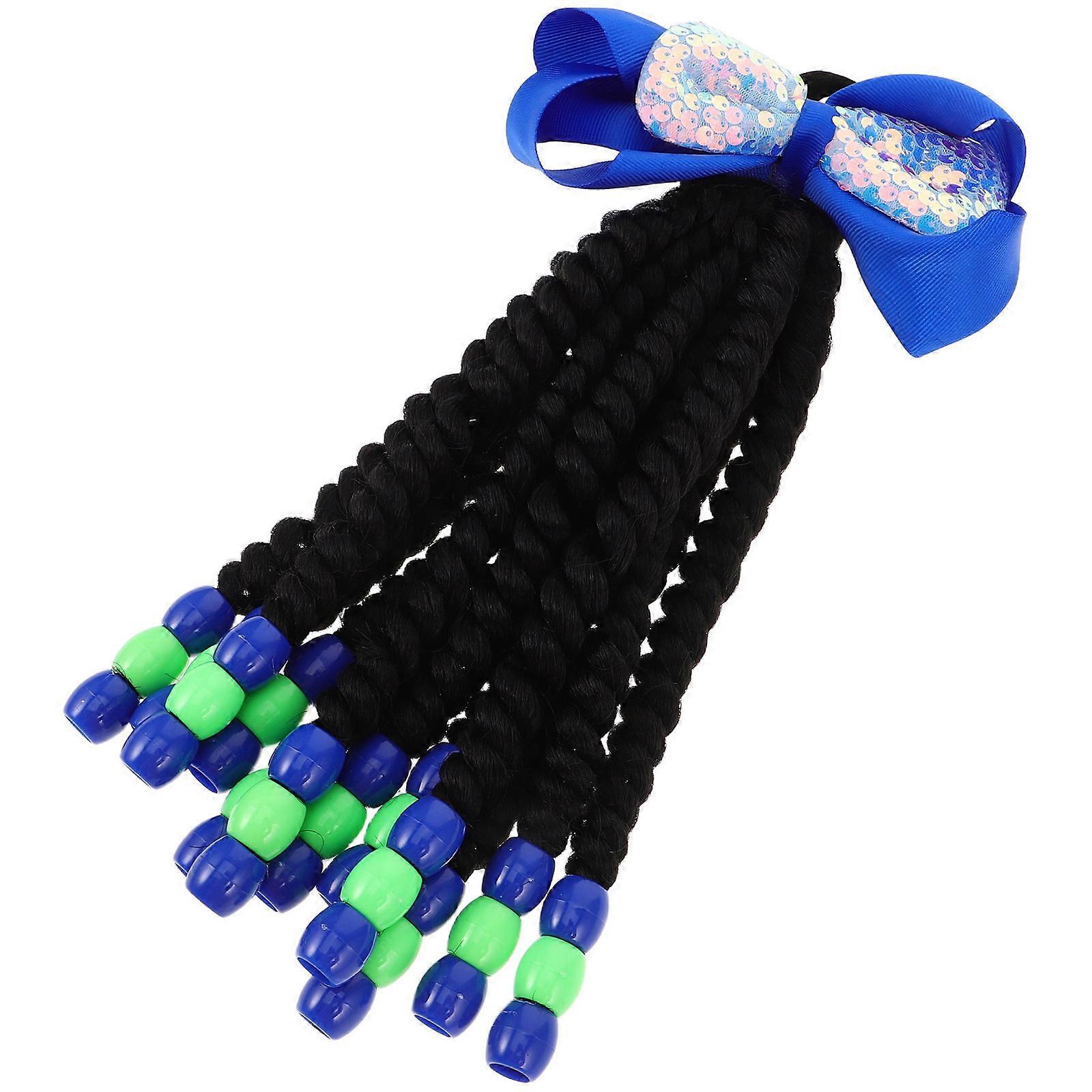 Children Ponytail Extension for Decoration Using Easy to Attach Braided Wig 1 Piece