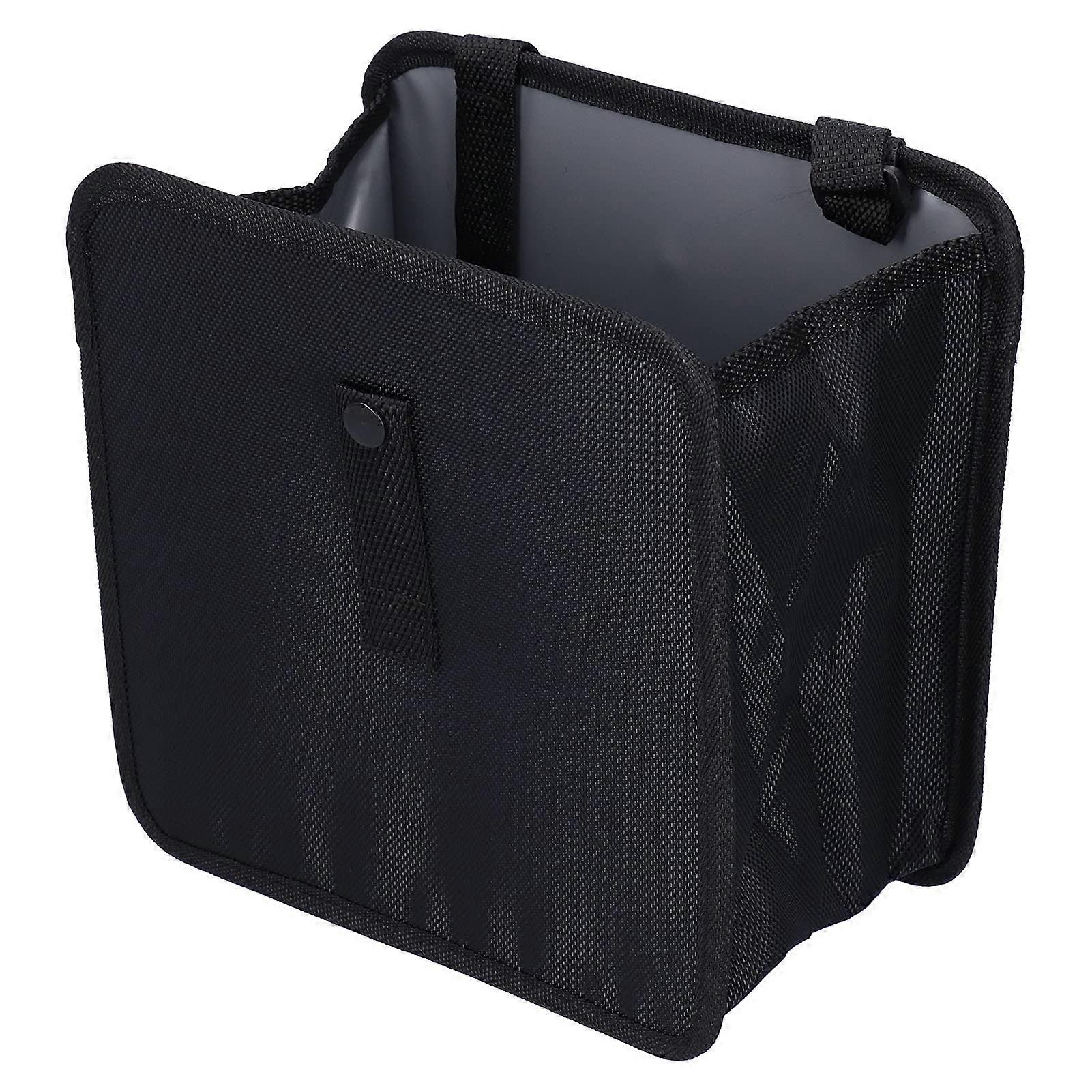 Universal Car Trash Can, Waterproof Artificial Leather Garbage Bin Organizer, Multifunctional Hanging Auto Waste Container
