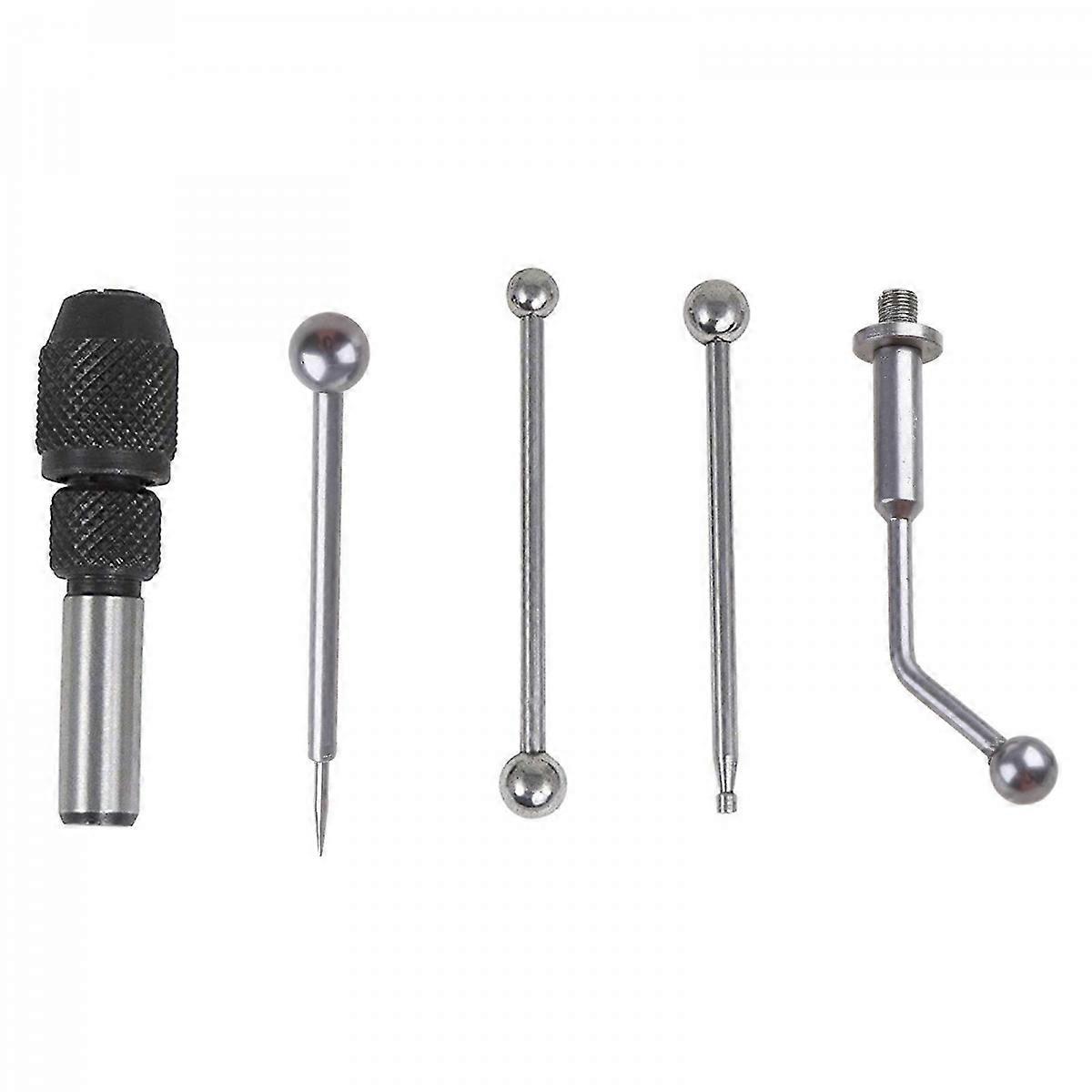 5 Pcs/set Practical Wiggler & Center Finder Set Work Edge Center Finding Milling Drill Run out Concentrical Align Tools