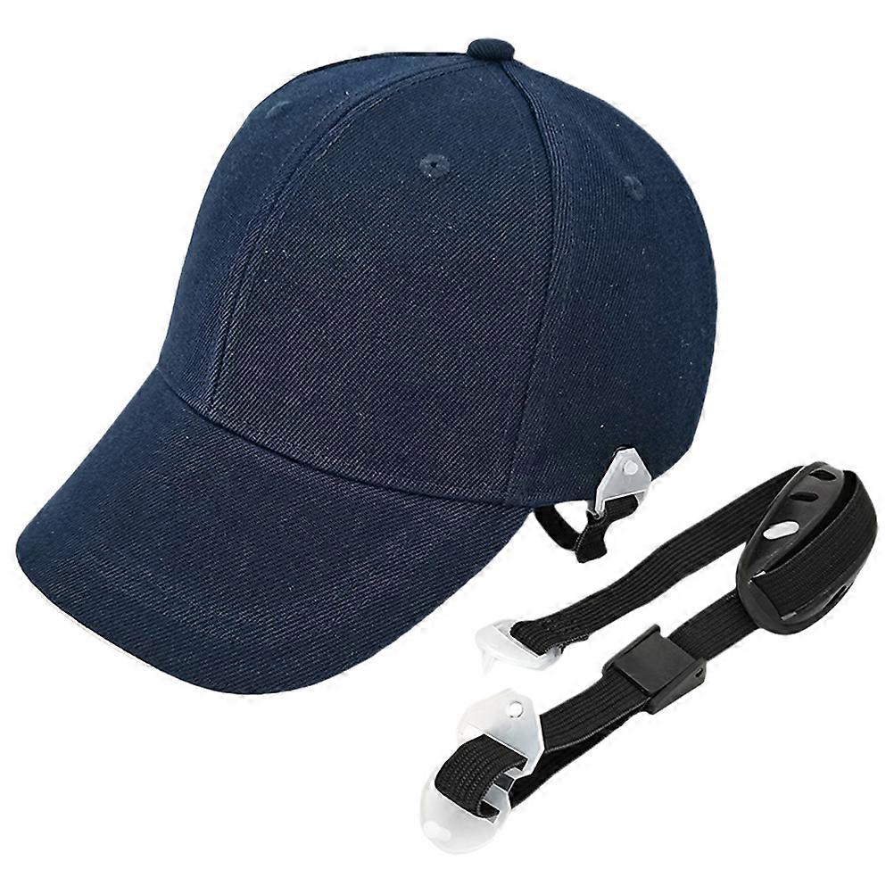 3Sets Baseball Cap Liner for Protection with Detachable Chin Strap Strap