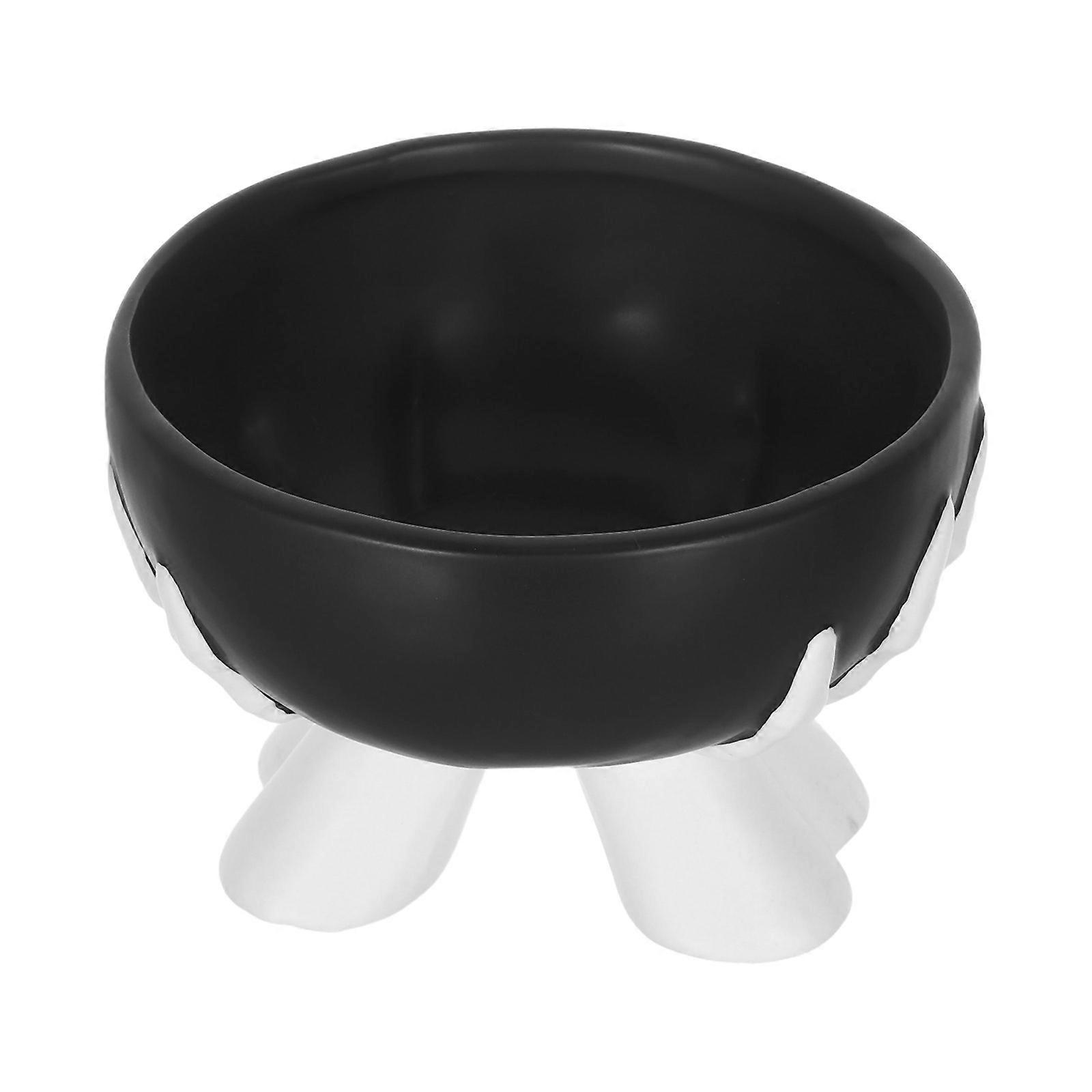 Ceramic Halloween Dessert Plates for Candy Storage and Snacks 2Pcs