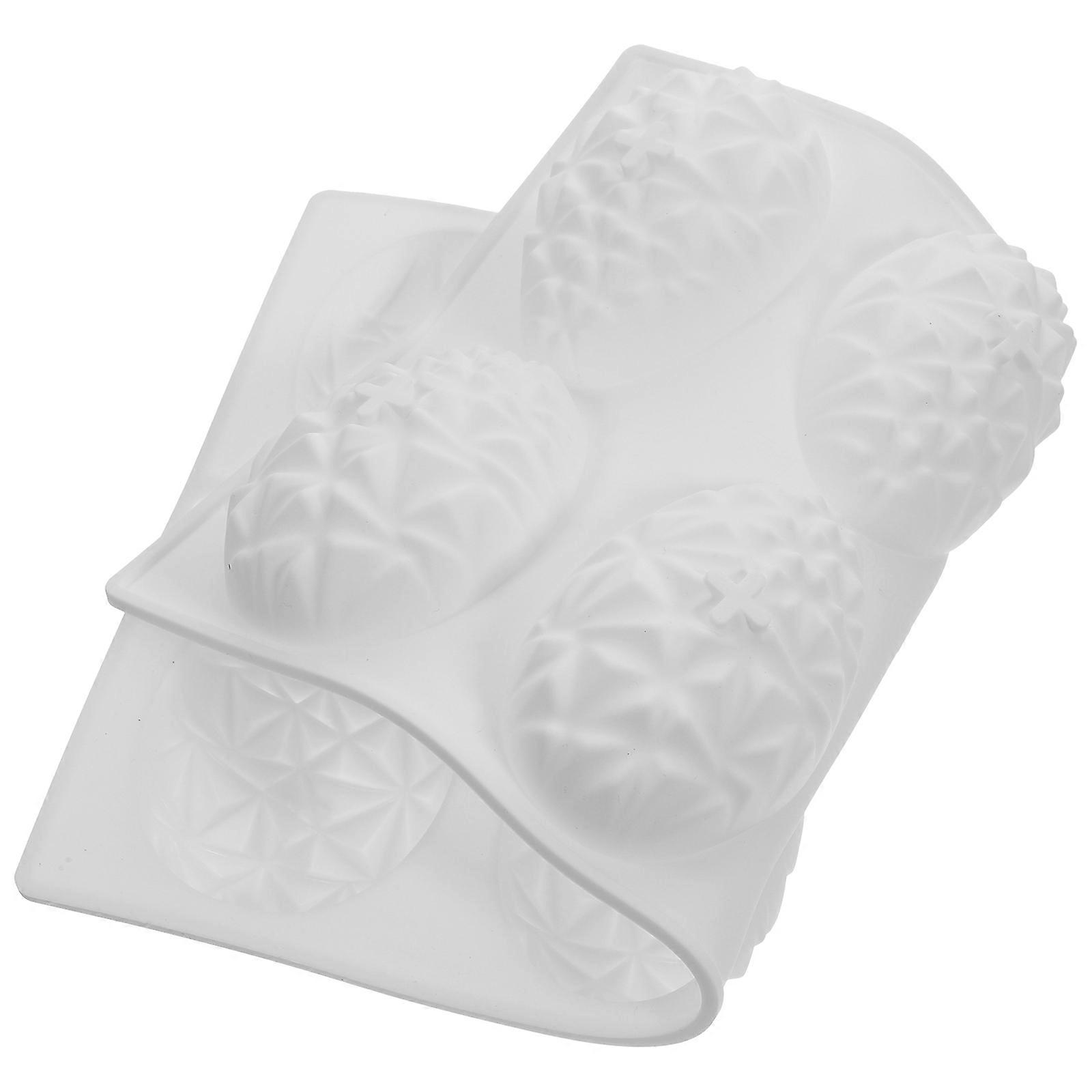 Egg Shaped Silicone Mold for Mold for Chocolate White Silicone for Candy Making 1Pack
