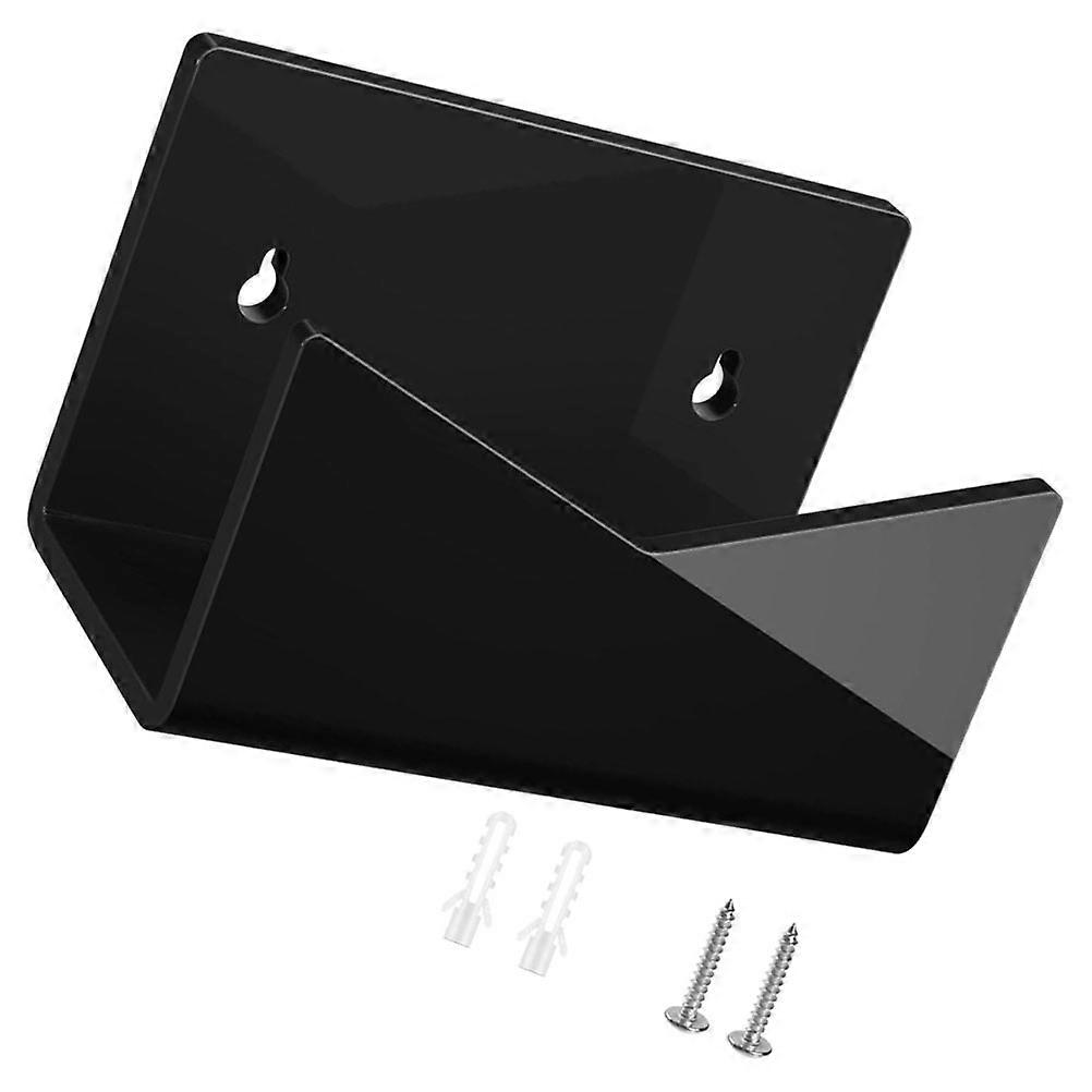 Black Acrylic Letter Holder for Storage Use with 2Sets Mail Organizer