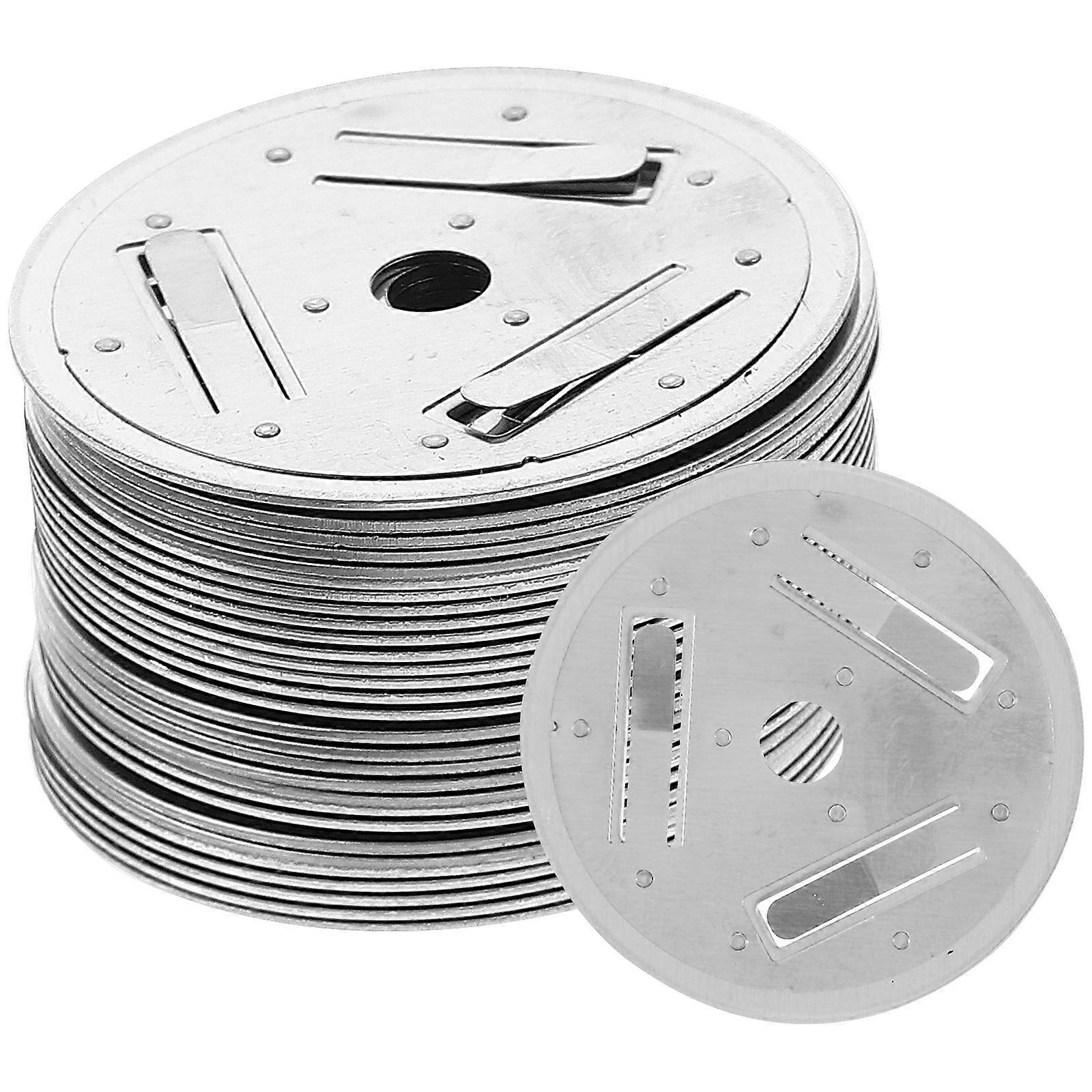 Whistling Kettle Lid Handle Kit Sound Piece for 60Pcs Silver Use