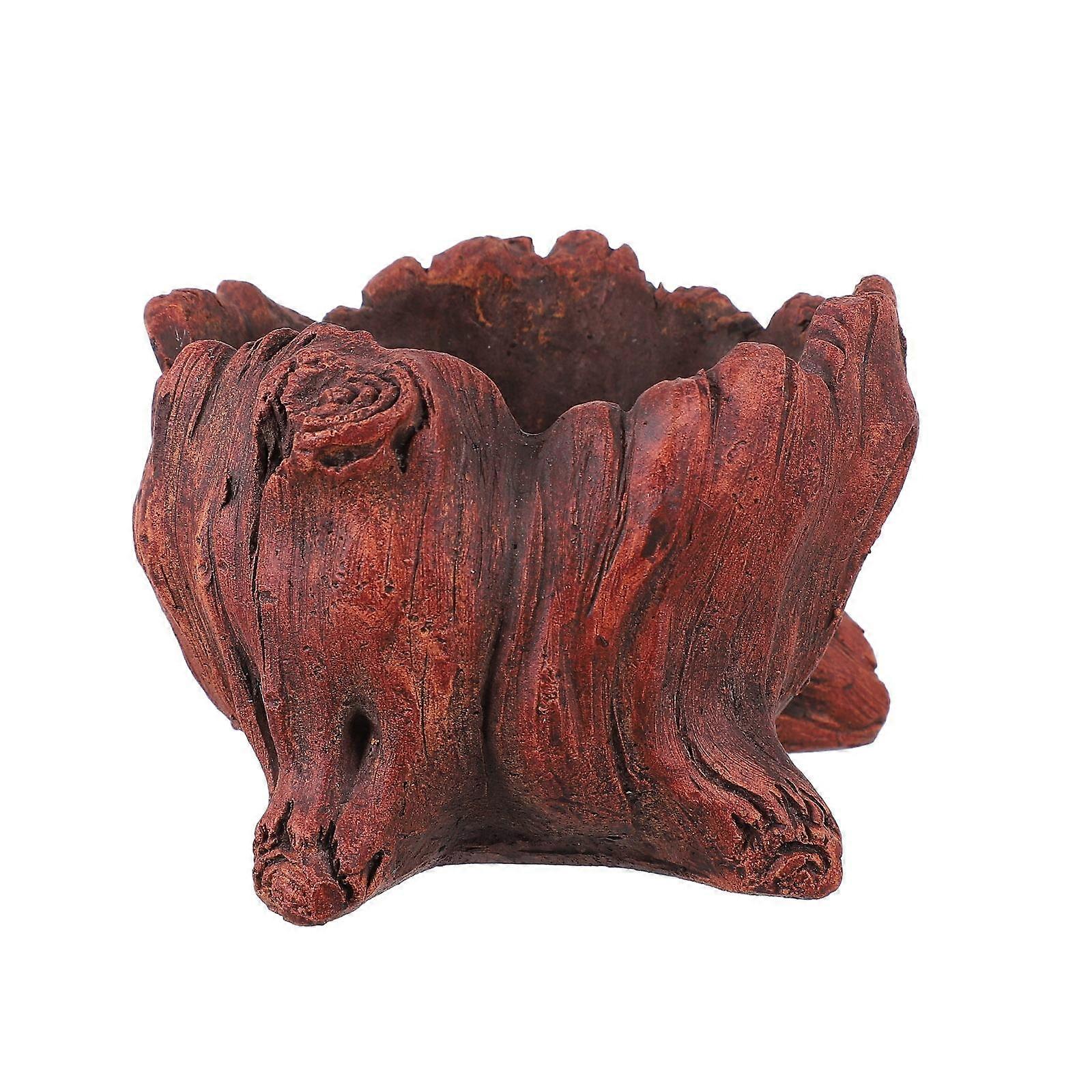 Creative Succulents Flower Pot Cement Container for Storage Use 3Pcs