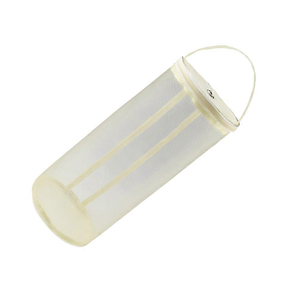Crochet Hook Storage Bag 3Pcs Home Use For Knitting Tools 30X13cm Beige Rectangular Functional Solution