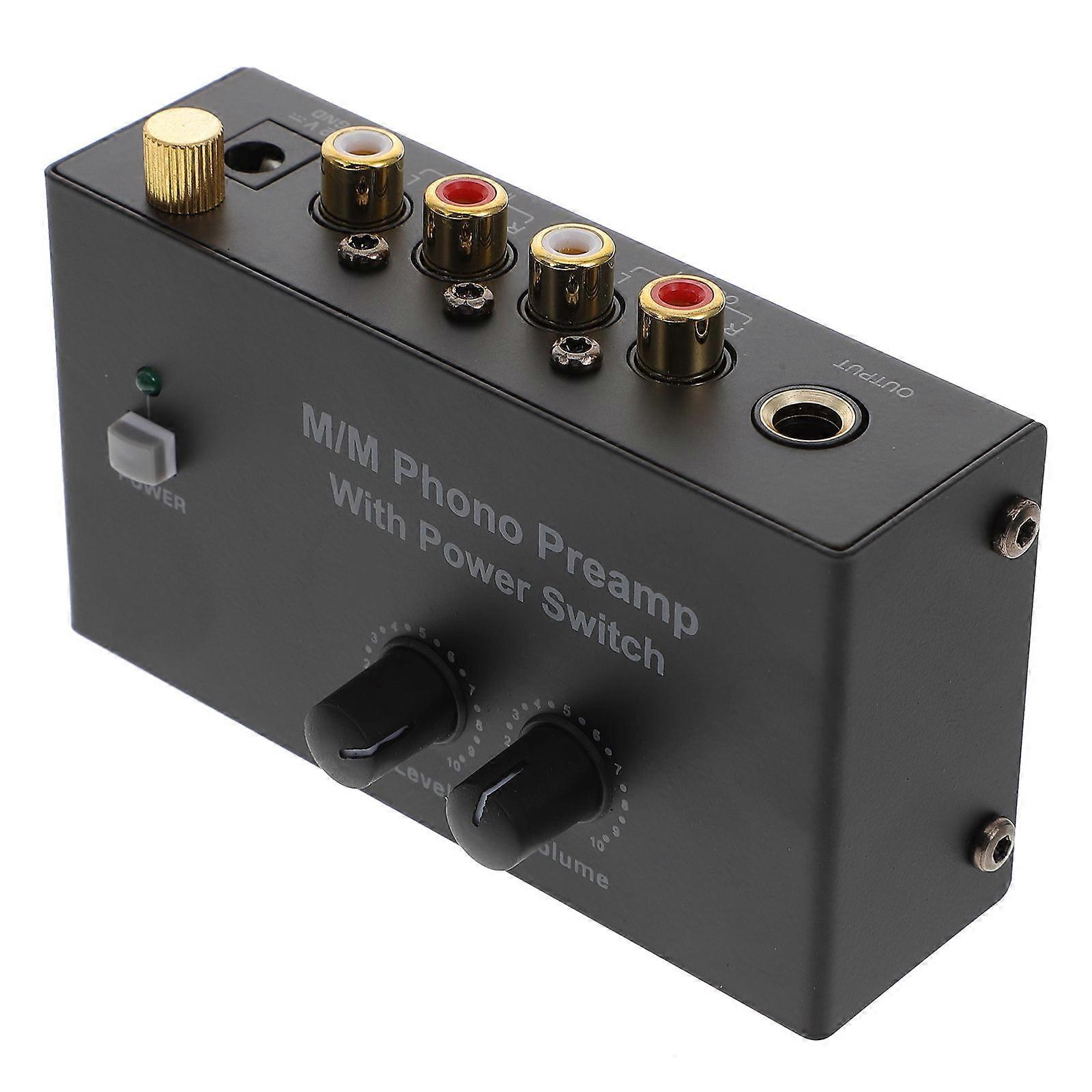 Phono Preamp Mini Amp for Home Audio 4Pcs Stereo Amplifier