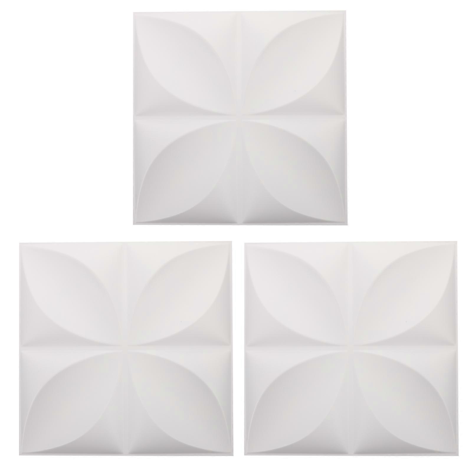 Decorative 3D Wall Stickers Background Wall Decals for Indoor 9Pcs