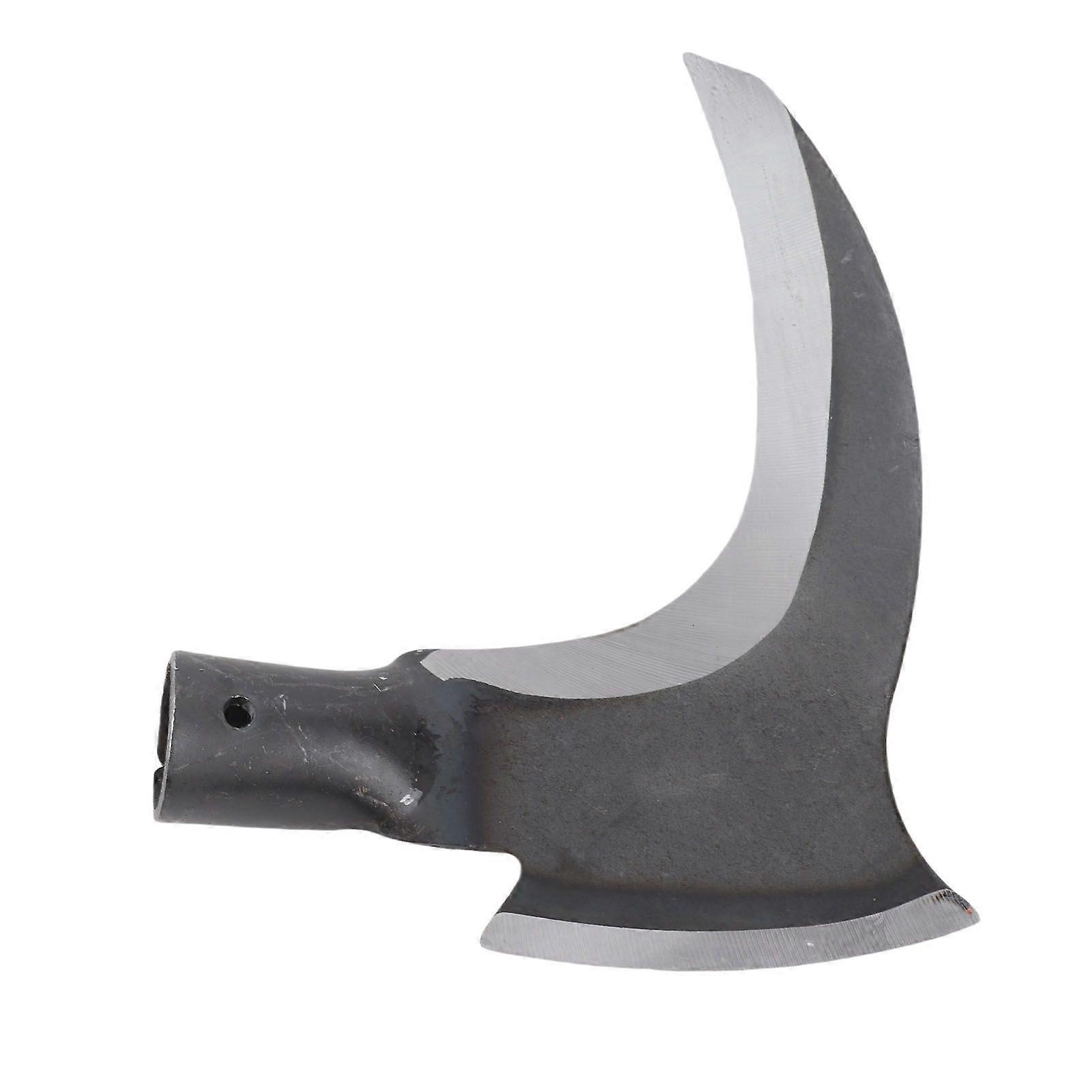 High Manganese Steel Double Scythe Multifunctional Mowing Cutting Trees Double Sickle for Gardening Tools Single Cutter Head