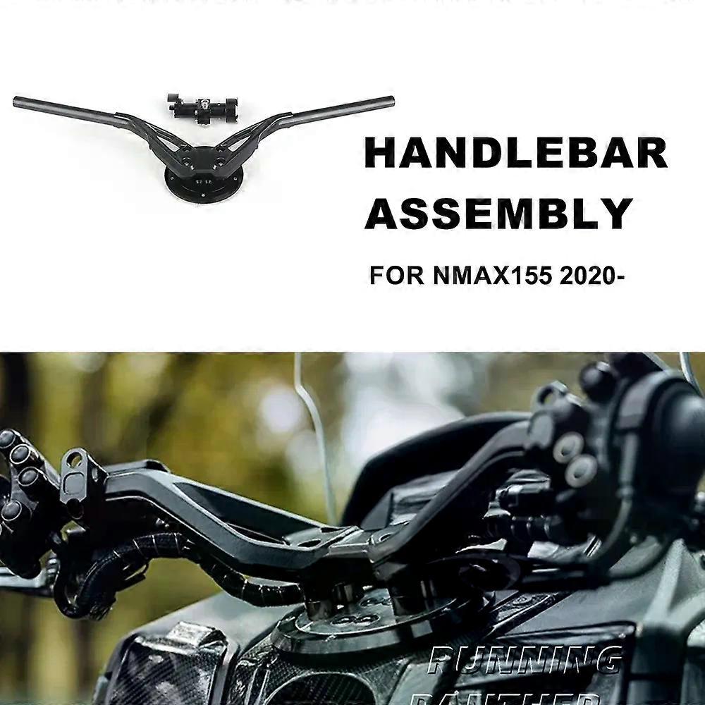 Motorcycle Handlebar CNC Machined Handle Bar Steering Wheel Parts Accessories FOR YAMAHA NMAX155 N-MAX155 Nmax155 2020-