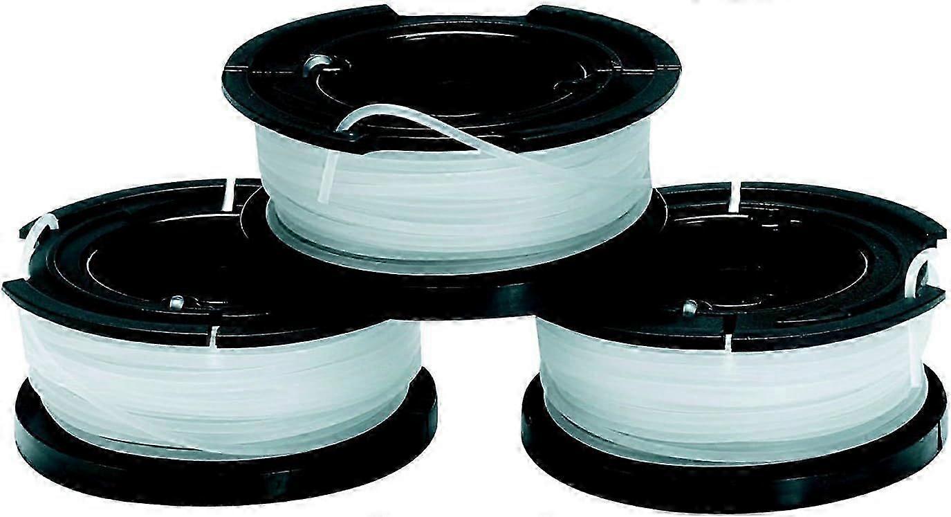 2025 Latest Model  3 Pack Replacement Spools for Strimmers, Reflex Plus Spool with Automatic Unwind, 3 x 9m C