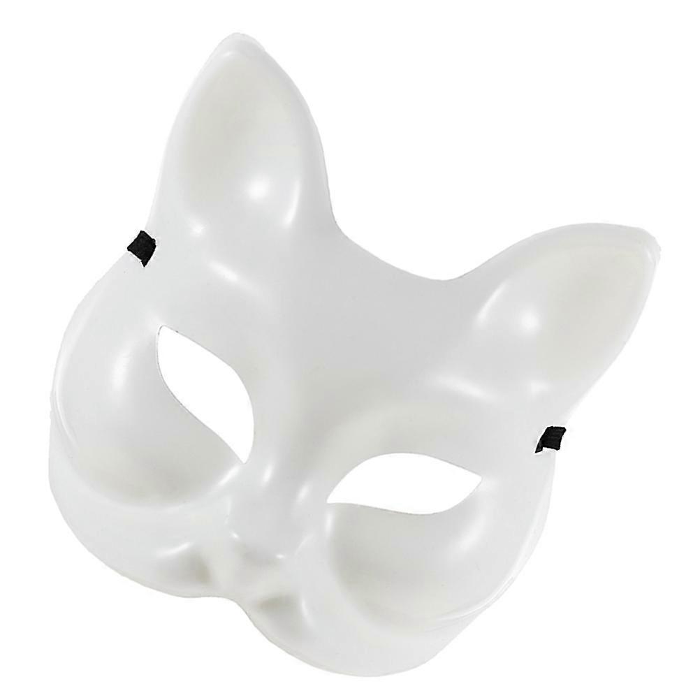 Cosplay Facemask DIY Fox Mask for Painting 5Pcs Pack