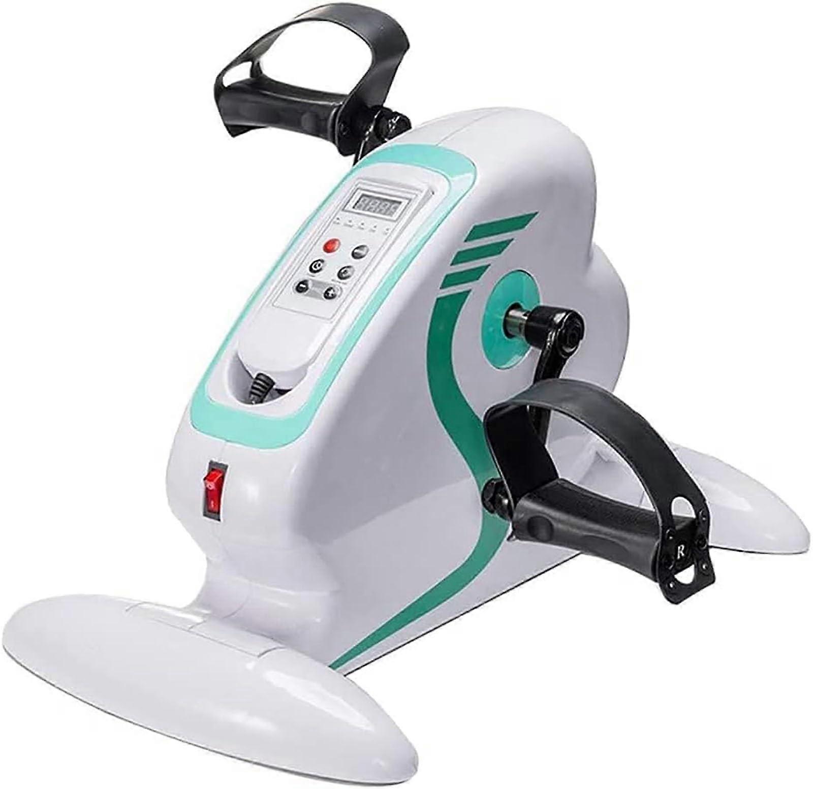 Motorized Pedal Exerciser Bike Portable Adjustable Mini Electric Exercise Bike For Elderly And Hand Arm Knee Leg Rehab