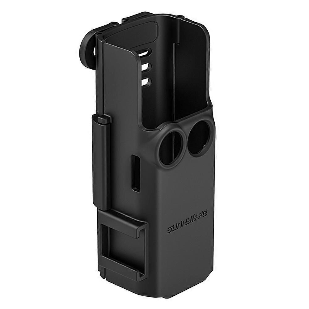 SUNNYLIFE OP3-BK743 Multifunction Expansion Handle Compatible For DJI Osmo Pocket 3 Mount Adapter with Cold Shoe