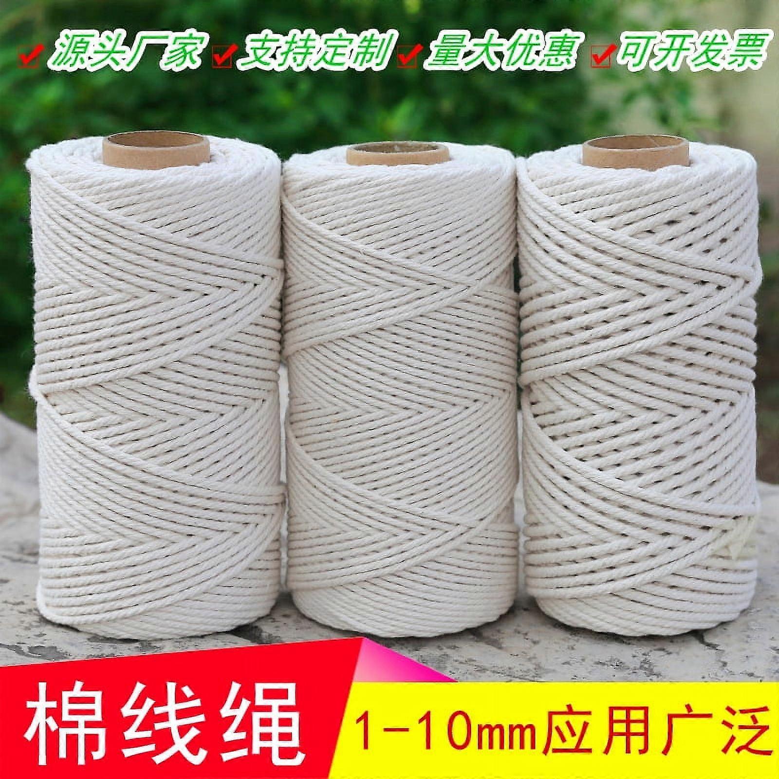 1 Roll Sausage Cotton Thread Sausage Casing Thread Meat Binding Rope Binding Rope(200m)