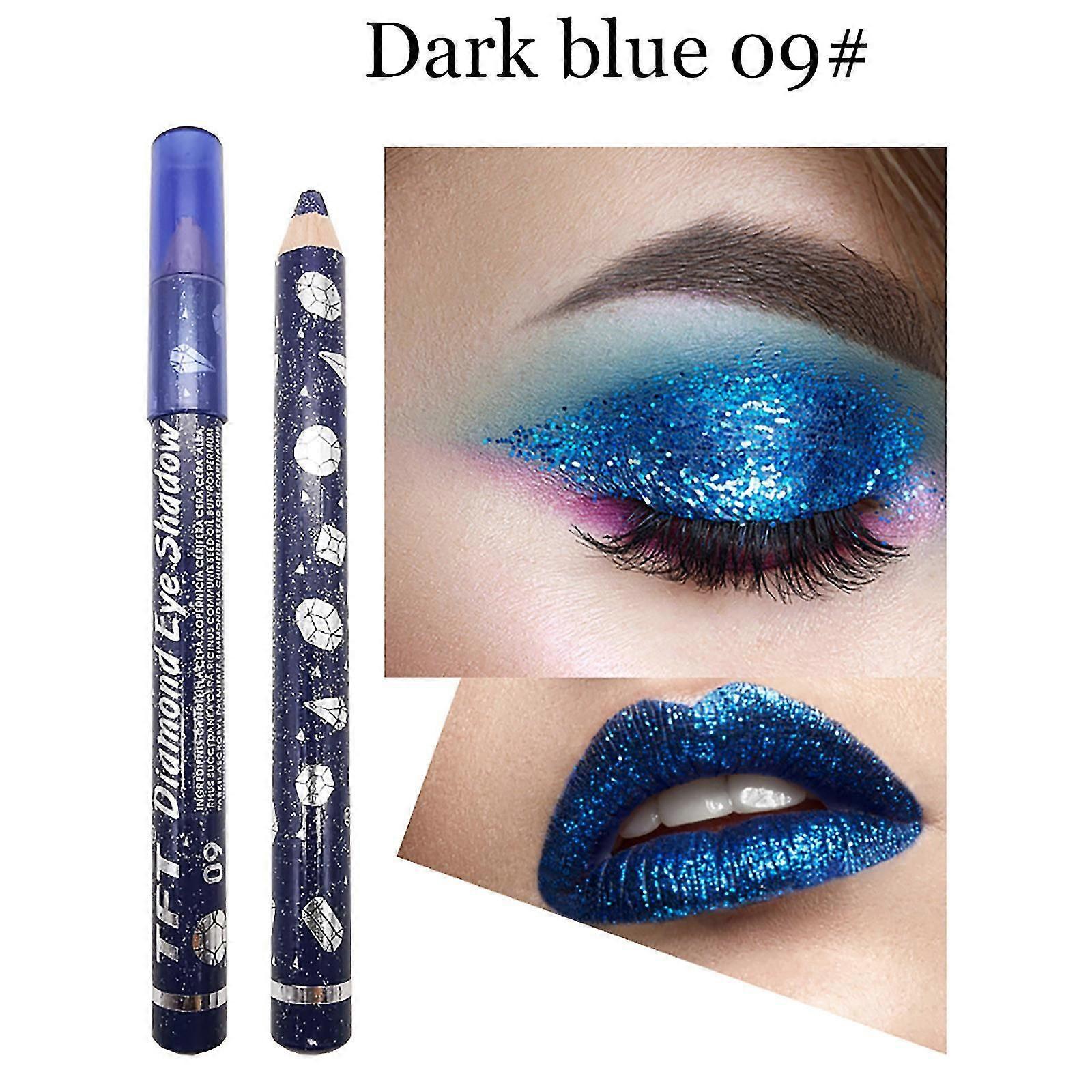 Lip Gloss 12 Colors Lying Silkworm Pearlescent Eyeshadow Stick Sequin Eyeshadow Pen Lipstick