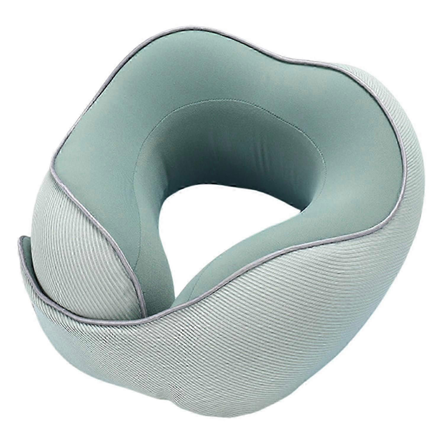 Travel Pillow Adjustable Magnetic Snap U Shape Portable Head Neck Rest Nap Pillow for Sleeping