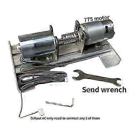 High voltage motor 775 permanent magnet brushless generator set